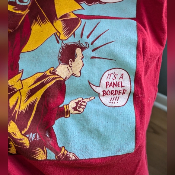 Captain Obvious T-shirt by Threadless - Medium (Juniors) - Picture 6 of 7